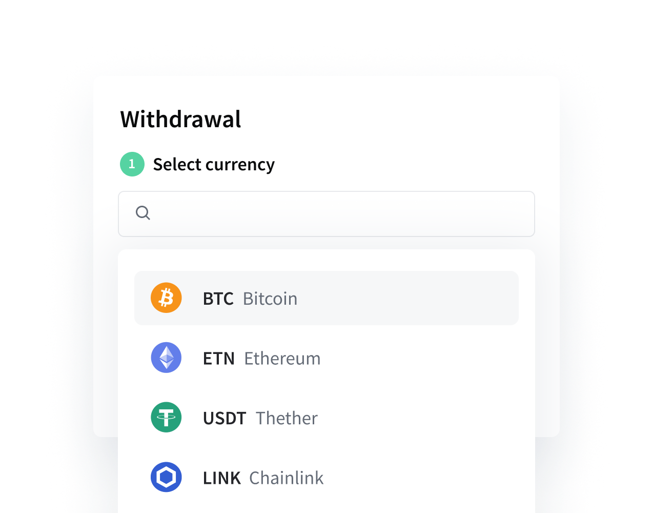 Deposits and Withdrawals